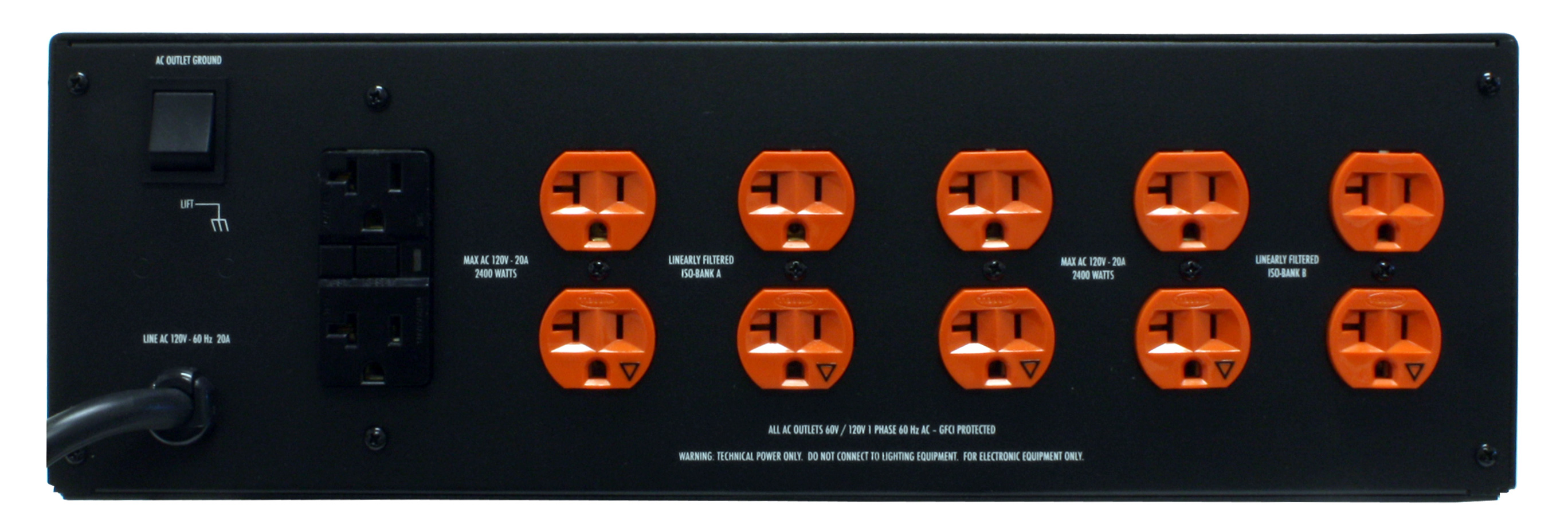 Symmetrically Balanced Power Conditioner, 20A, 14 Outlet
