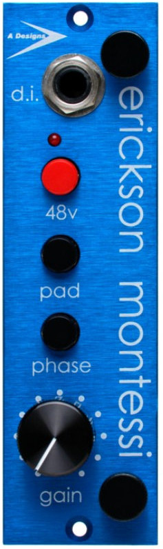 500 Series Preamp/DI Module with Top-End-Present Tone