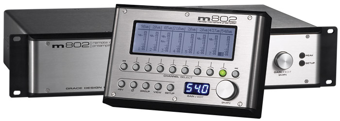 Remote Control Unit f/M802 preamp (not included)