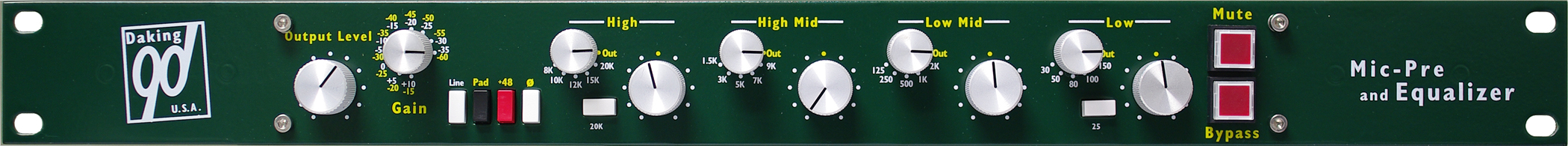 Mic Pre Amp w/EQ