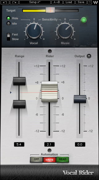 Automatic Vocal Level Rider Plugin