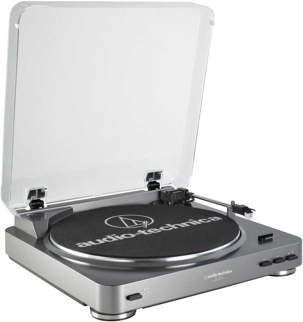 Fully Automatic Turntable with USB Output, Switchable Preamp, Cartridge, Audacity Software