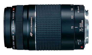 EF 75-300mm f/4-5.6 III Telephoto Zoom Lens