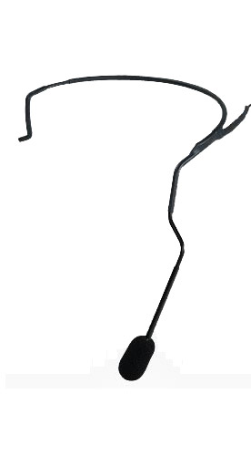 Hypercardioid Headworn Wireless Condenser Microphone