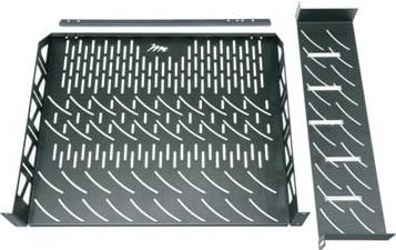 Vertical Rack Shelf System for Satellite/Cable Boxes