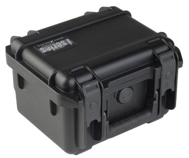 Molded Case, 9" x 7" x 6" with mini-latch, dividers