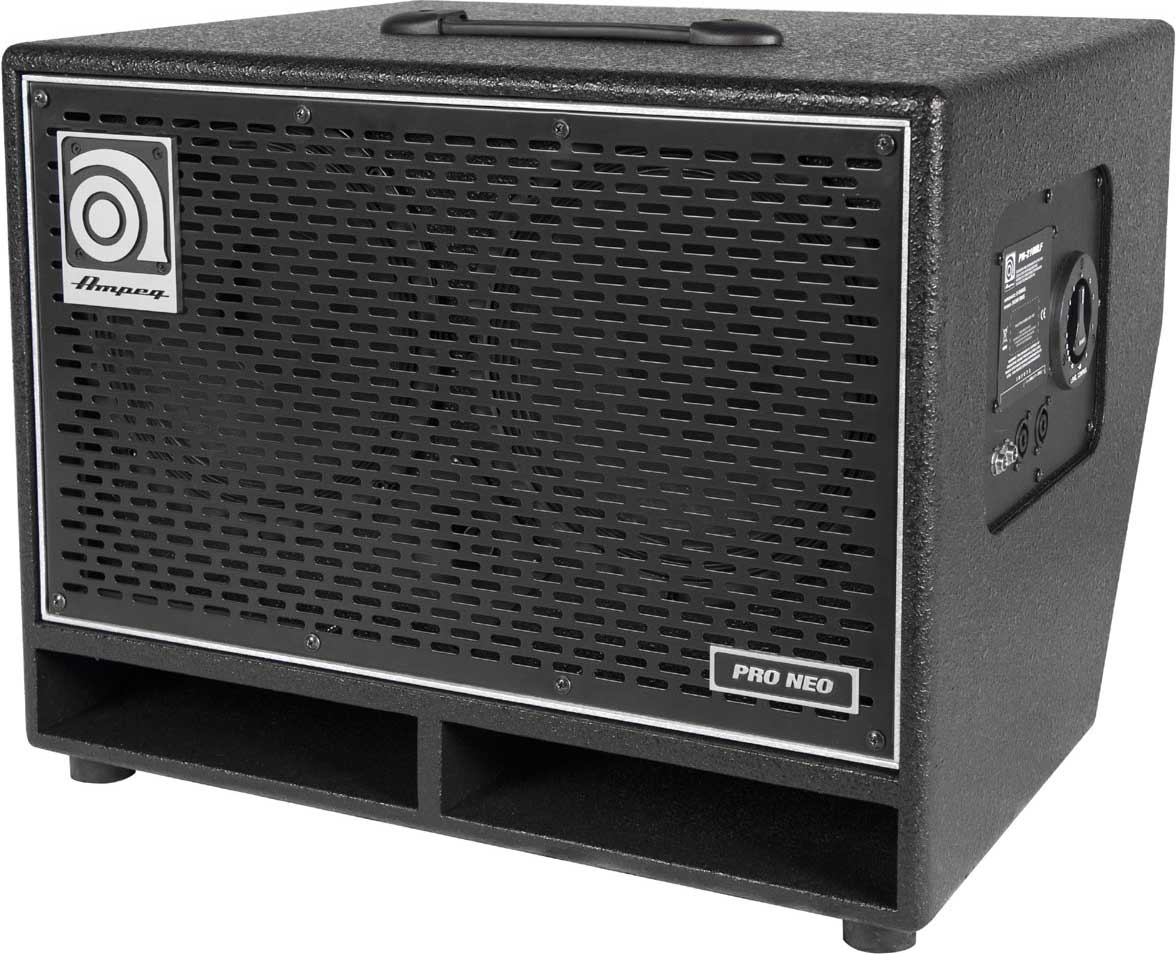 Pro-Neo 2 x 10" Bass Speaker Cabinet, 550W RMS @ 8 Ohms