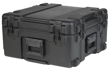 Roto Mil-Std Waterproof Case, 22 x 22 x 12, Dividers, Wheels