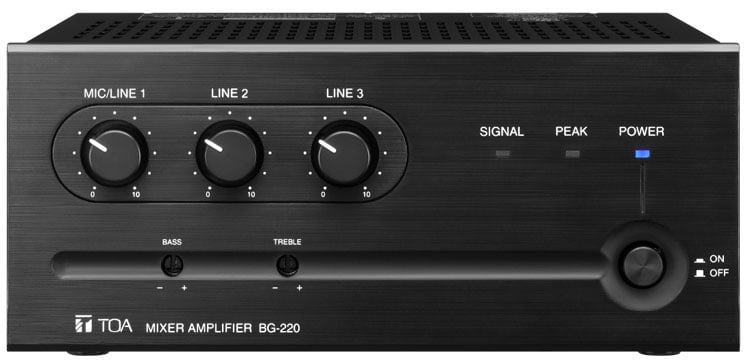 Mixer/Amp, 35W, 3 Input