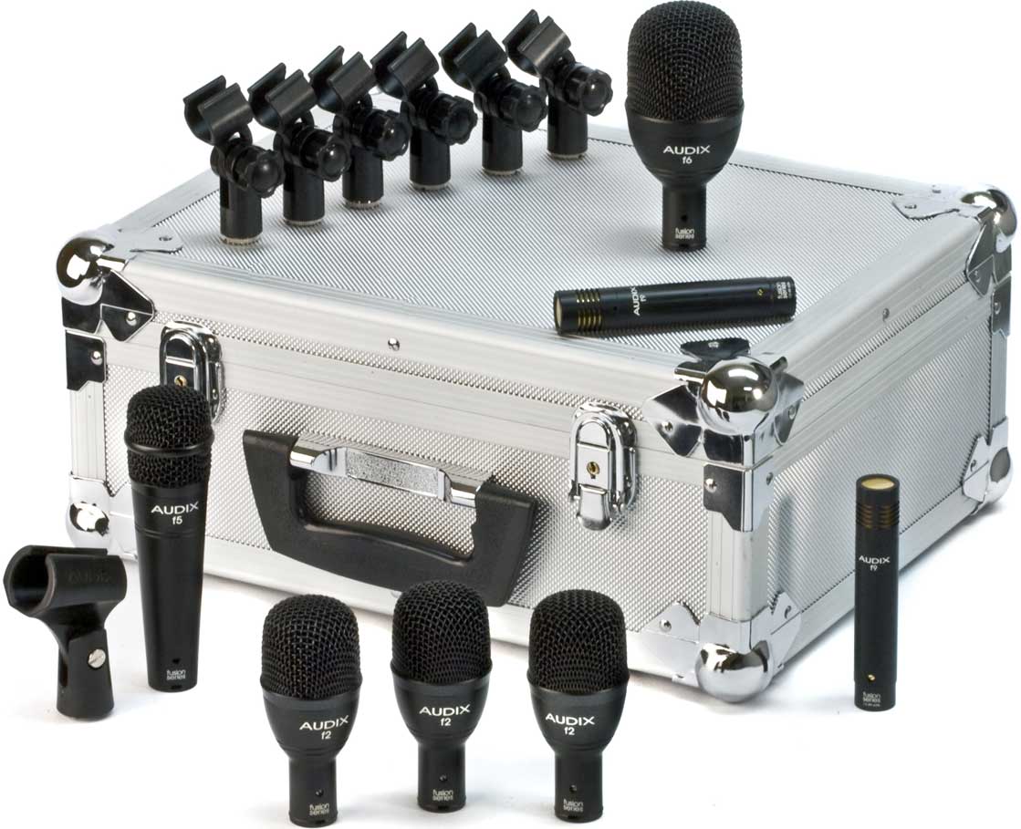 7-Piece Fusion Drum Mic Package