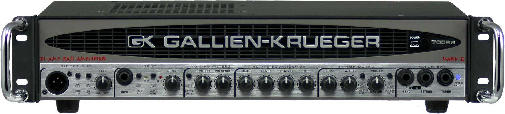 480W Bass Amplifier Head with 50W Horn Bi-Amp System