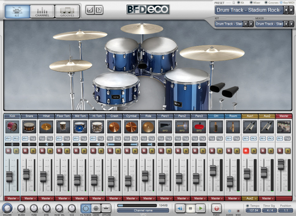 Software,Virtual Acoustic Drum