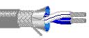 Paired, Low Capacitance Computer Cable for EIA RS-485, By the Foot