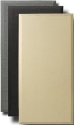 Six-Pack of 24" x 48" x 2" Square-Edged Broadband Acoustic Absorption Panels
