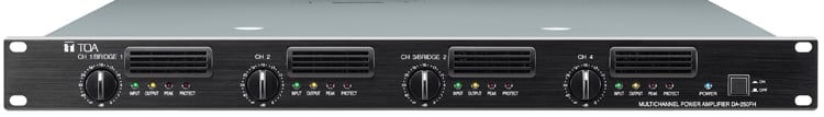 DA Series 4-Channel 1000W 70V Rackmount Power Amplifier