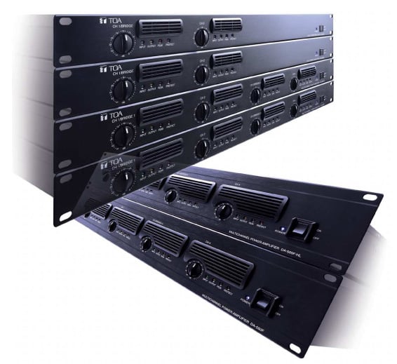 DA-500FHL Digital Power Amp, 4x500W, 70V
