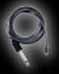 Standard earset system cord. 5' (1.5) with 1/4" straight connector