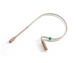 E2 Earset Microphone for Phantom-Powered wireless, Cocoa (Light Beige shown)