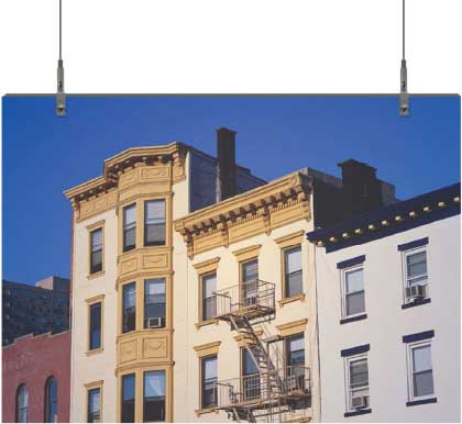 108" x 144" Holo Video Format Rear Projection Screen