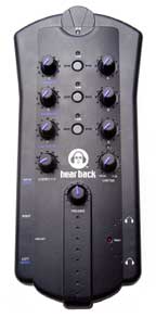 Headphone Mixer for use with Hear Back System