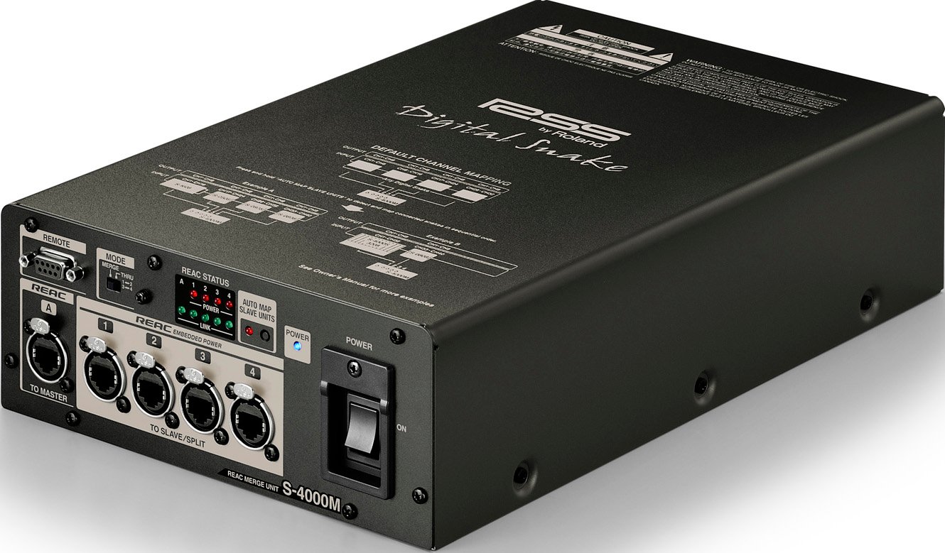 REAC Merge Unit (with 4 Digital Snake Heads)