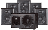 5 x LSR6328P Loudspeakers, 1 x LSR6312SP Subwoofer