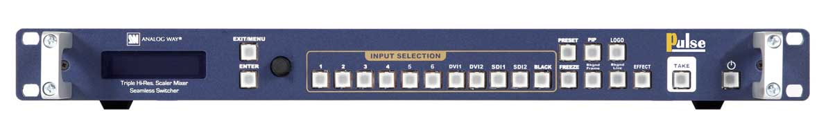 Pulse Dual Hi-Resolution Mixer Seamless Switcher