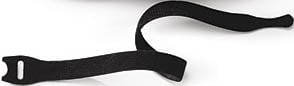 Bag of 50 5"x12" Velcro Straps (Black or White)