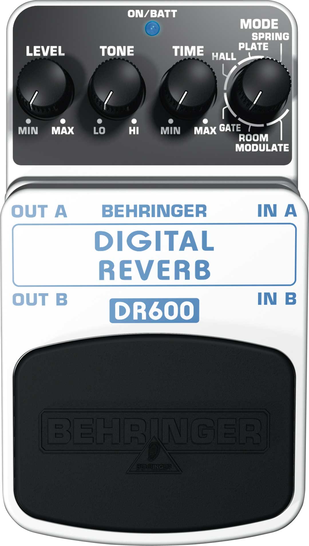 Digital Stereo Reverb Effects Guitar Pedal