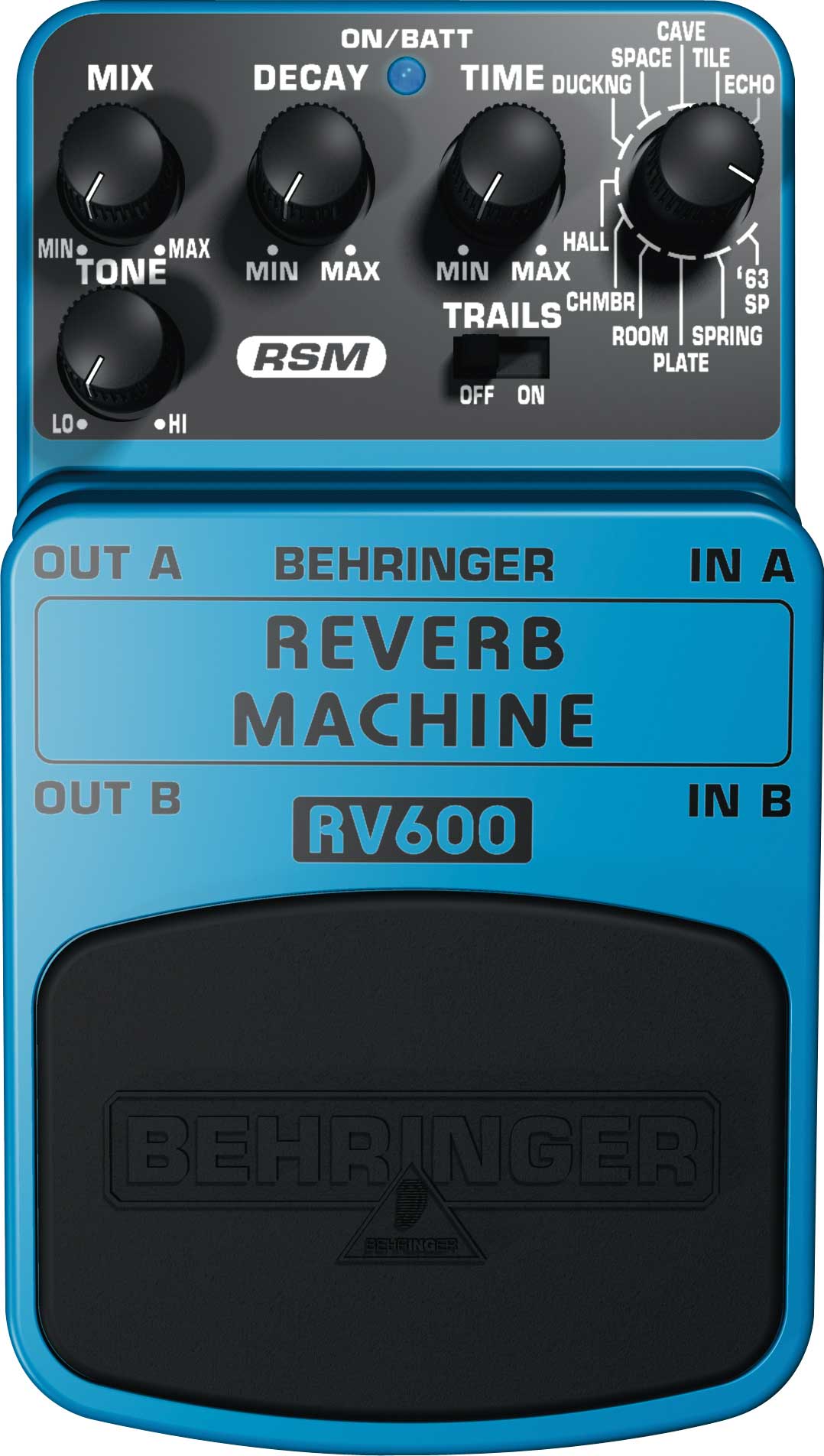 Reverb Effects Guitar Pedal