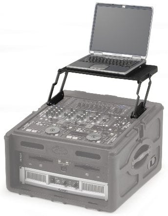 8 Space Audio Video Shelf for 1SKB-R104 or any 8U Slant Top Rack