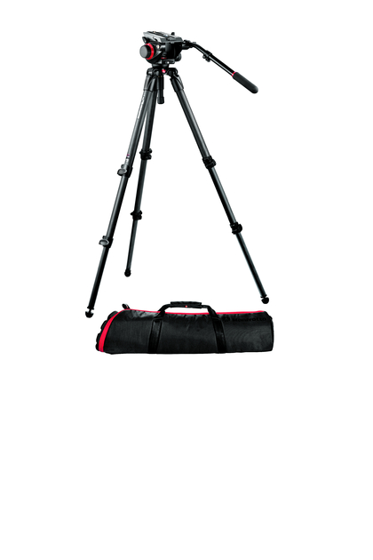 Midi Carbon Fiber System with 504HD Head and 535 Tripod