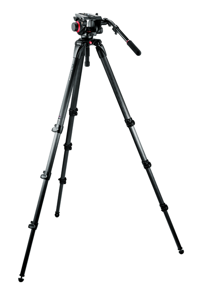 Midi Carbon Fiber System with 504HD Head and 536 Tripod