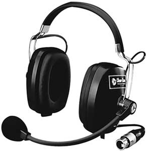 Sealed-Earcup Headsets, 2 Muffs