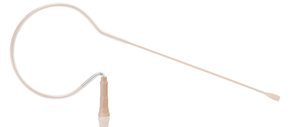 E6 Omnidirectional Earset Microphone in Light Beige for Shure Wireless Systems