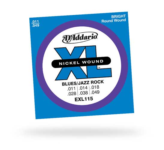 3 Pack of Blues/Jazz Rock XL Electric Guitar Strings