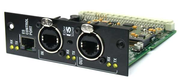 EtherSound Module for Port B Option Slot for iLive-T, 64 Channel, ES100 Control