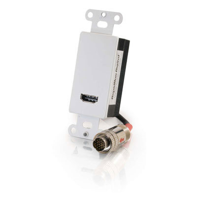 Passive HDM Wall Plate, White