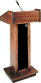 Lectern, Solid Walnut