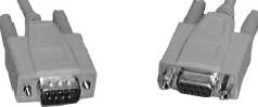 10 ft. DB9 Male to Male Cable (No Blister Pack)