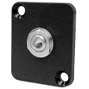 Switchcraft 1/8 Inch Mini Mono Phone Jack (#41) on DBA, Panel Mount, Connectrix
