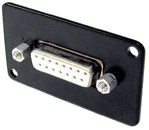 Connectrix Series 15-Socket Female D-Sub to Solder Cups Connector