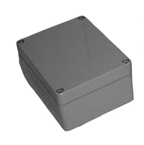 Sealed ABS Enclosure: 6.75" L x 4.75" W x 2.165" H
