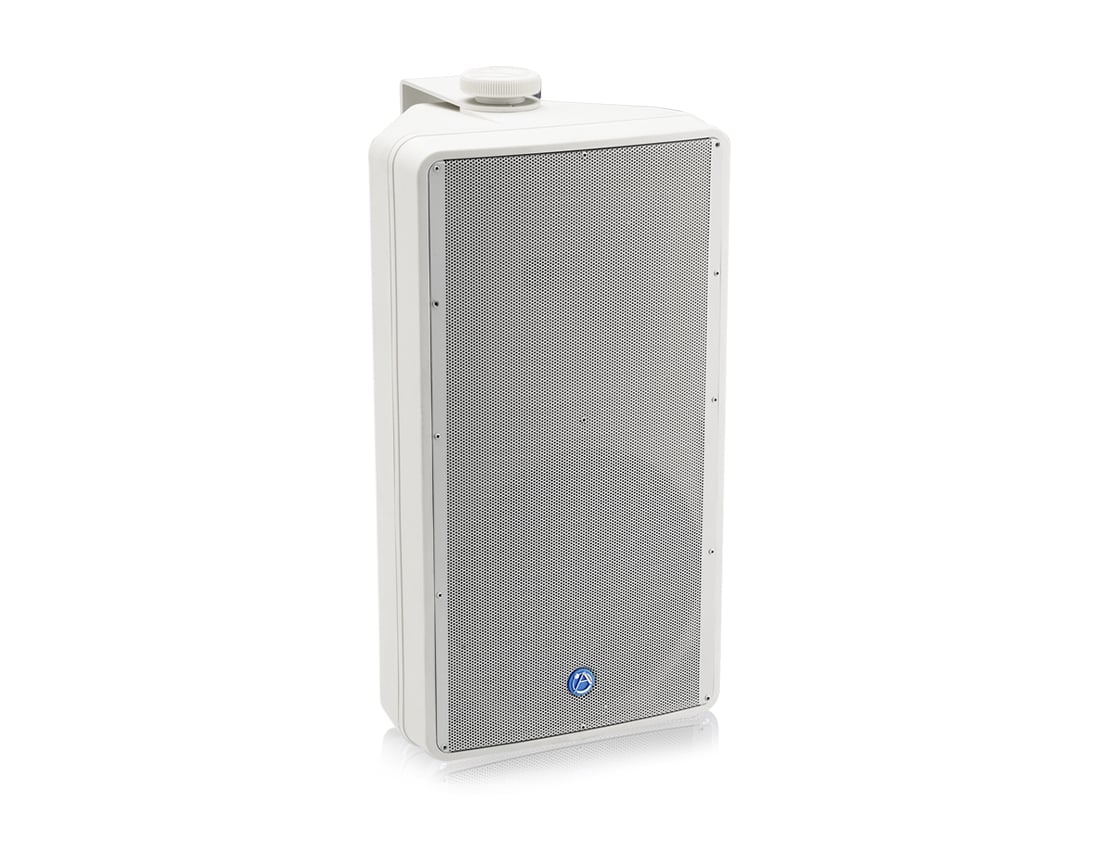 8" Surface Mount Speaker in White with 70V Transformer