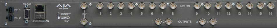 Compact SDI Router, 16 Inputs x 4 Outputs