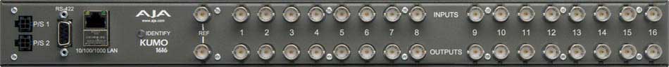 Compact SDI Router, 16 Inputs x 16 Outputs
