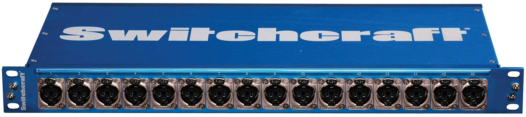 Patchbay, 16XLR-F to DB25