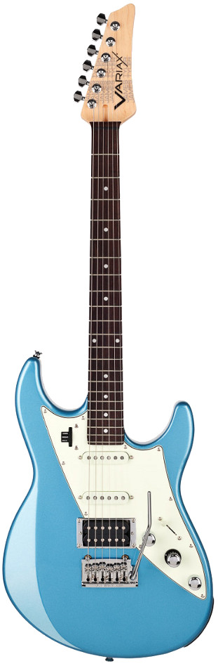 James Tyler Double-Cutaway HSS Electric Guitar in Lake Placid Blue