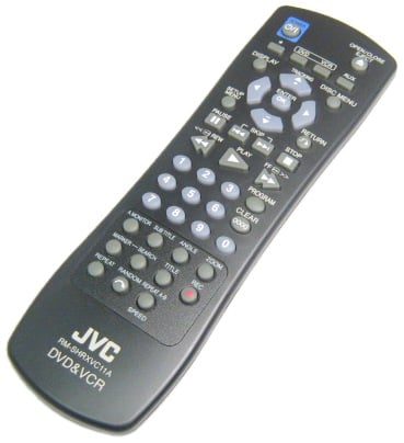JVC VHS/DVD Remote Control