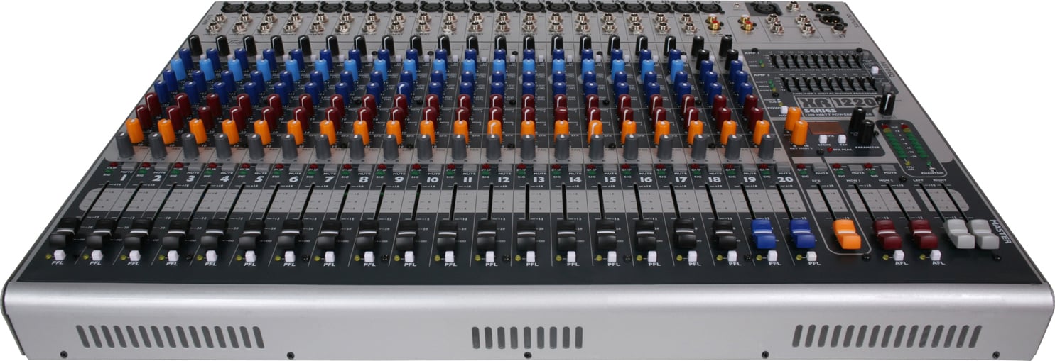 Mixer Amplifier (with 20 XLR Mic Channels)